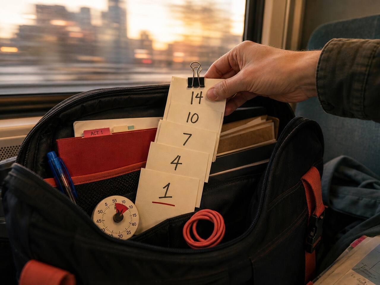 How to Go Off-Book Fast: A Two-Week Countdown Plan